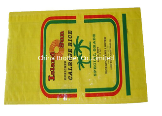 China Customized Color PE Woven Bag , Sand Packing Woven Sack Bags Recyclable supplier