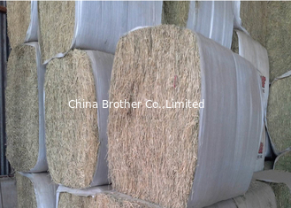 China Eco Friendly Hay Bale Sleeves / Woven Polypropylene Fabric , 0.6 - 1 Mm Thick supplier