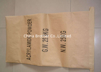 China Durable Multiwall Paper Bags for Food / Agricultural / Industrial Packaging 25kg supplier
