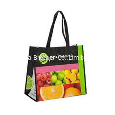China PP Woven Eco Packaging Die Cut Reusable Laminated Shopping Bags supplier