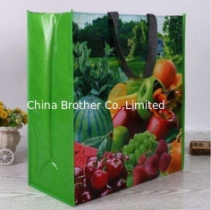 China PP Woven Bag with Custom Logo Shopping Bag supplier