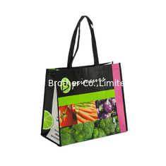 China Bag China Supplier Personalized Print Custom Logo PP Woven Tote Grocery Bag supplier
