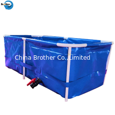 China Collapsible Round Fish Farming Ponds, Fish Breeding Tank for Fish/ Seafood supplier
