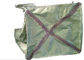 Circular / Tubular Half Cross Corner PP FIBC Jumbo Bags Container With Stevedore Straps supplier