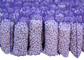 Plastic Polypropylene Woven Industrial Mesh Bags For Orange / Garlic , Tubular Shaped supplier