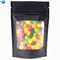 250/500g 1kg Top Food Grade Reusable Flat Bottom Clear Window Snack Packaging Ziplock Bag with Tear Zipper supplier