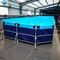 Factory direct sale rubber plastic material round fish tank fish pool live fish tank supplier