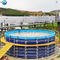 High strength plastic fish farm tank for fish keeping supplier