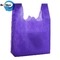 Customize PP Non Woven TNT Bags/Nonwoven Flat Bag/T-Shirt Bag Colored Blue Nonwoven Tote T Shirt Bag PP Non Woven Bag supplier