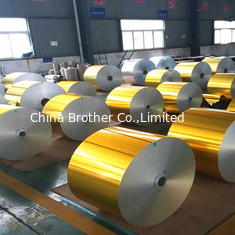 China Wrapping Butter Manufacturers Aluminum Foil Laminated Cardboard Paper supplier