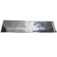 China Aluminum Foiled Line PE Coated White Kraft Paper Bag Chicken Packaging Bags Aluminum Foil Bag supplier