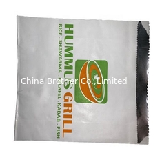 China Heat Sealed Aluminum Foil Paper Mylar Flat Pouch with Tear Notch supplier