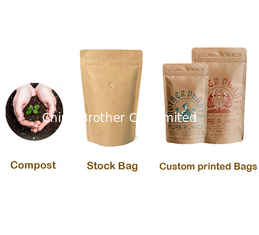China Factory Customized BBQ Kebab Hot Dog Aluminum Foil Paper Bags with Own Logo Lined Paper Bag Fast Food Delivery Bags supplier