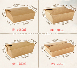 China Good quality Cake paper package easy to take printed brown kraft paper cake boxes with handle supplier