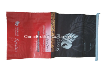 China Multi Colored BOPP Laminated PP Woven Sack Bags For Sugar / Feed Single Folded supplier