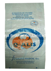 China Multi - Functional BOPP Laminated PP Woven Bags , Woven Polypropylene Feed Bags supplier