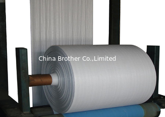 China Eco Friendly Pp Woven Cloth / Woven Polypropylene Fabric , 0.6 - 1 Mm Thick supplier