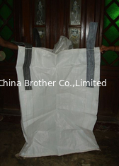 China White PP Box Bags for Ore / Durable Woven Polypropylene FIBC Big Jumbo Bag supplier