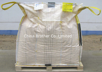 China Durable Solid Polypropylene Jumbo Bags For Sand Or Cement Packaging supplier