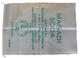 China 50Kg Biodegradable Plastic Fertilizer Bags / Polypropylene Soil Packaging Bags supplier