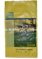 China Bopp Laminated Polypropylene Woven Seed Bags supplier