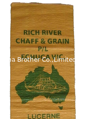 China Woven Polyethylene Sacks For Packing Fertilizer / Feed /  Sand supplier