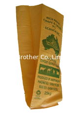 China Double Side Printed Sugar PP Woven Sugar Bag , Coloured Woven Polypropylene Sacks supplier