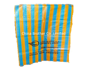 China Printed PP Woven Postal Packaging Bags Waterproof supplier