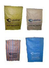 China Large Printed PP Woven Mailing Postal Bags PP Woven Sacks High Strength supplier