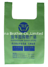 China Heavy Duty Plastic Shopping Bags With Handles , Custom Plastic Grocery Bags supplier