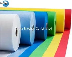 China 100% organic cotton wool industrial scraps and viscose felt pp spunbond non-woven polypropylene non woven tnt fabric rol supplier