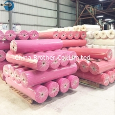 China synthetic 4mm thick waste carpet base spray paint sticky geotextile wet rigid coloured fireproof pick up woven felt supplier