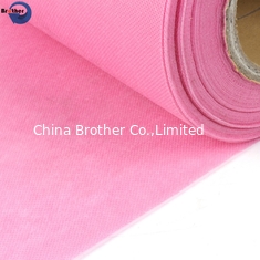China Premium Nonwoven Fabric in Mei Red for Upholstery and Home Decor supplier