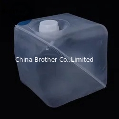 China Collapsible Plastic Cubitainers for Laboratory Disposables 5L 10L LDPE Ultrasound Gel Cubitainer for Storage supplier