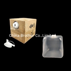China Laboratory 5L Plastic LDPE Cubitainers Liquid Collapsible Container Ultrasound Gel Cubitainer supplier