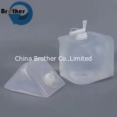 China Cubitainer Stock 10-20L Cross-Border LDPE Food Grade Foldable Water Storage Bucket Square Plastic Soft Water Bag with Tap supplier