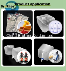 China Collapsible Plastic Cubitainer 10L Water/Soy Sauce/Vinegar/Cooking Oil/Beverage/Coffee Liquid Container Food Grade supplier