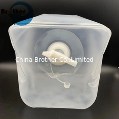 China Flexible Packaging Soft Plastic LDPE 5L 10L 20L Sake Barrels Container Cubitainer Bag supplier
