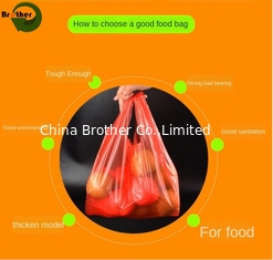 China Good Quality Factory Price Plastic Shopping T-Shirt Bag supplier