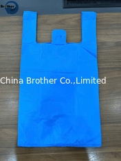 China Hot Sale Custom Wholesale T Shirt Bag Roll Cheap Environmental Plastic T-Shirt Bag supplier