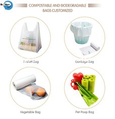 Professional Good Quality Plastic Colored Trash Bags Gabage Bags on Roll