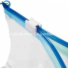 Custom Printed Resealable Plastic Zipper (Freezer) Bags, Waterproof, Clear, Food-Grade, Ziplock Bags, Various Sizes Available