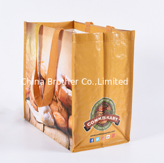 China Promotion eco friendly foldable large capacity shopping laminated pp woven bag supplier