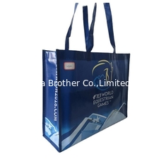 China Chinese Manufacturer Recycled Wholesale Promotion Custom Logo Printed Reusable Tote Shopping PP Woven Laminated Bag supplier