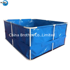 China Factory direct galvanized steel pvc canvas fish pond supplier