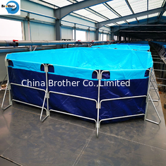 China Factory direct sale rubber plastic material round fish tank fish pool live fish tank supplier