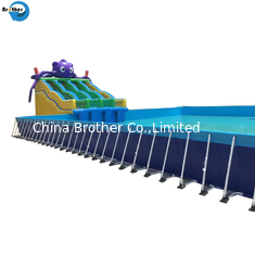 China PVC Coated Tarpaulin Fish Farming Breeding Water Tank supplier