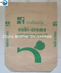 China Kraft Paper Laminated with Polypropylene Mesh Tube Woven Bag Small Custom Food Perforated supplier