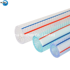 China Colorful Flexible Fiber Braided Reinforce Plastic PVC Garden Water Hose supplier