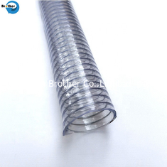 China Transparent/Clear Food Grade PVC Steel Wire Reinforced Suction Hose supplier